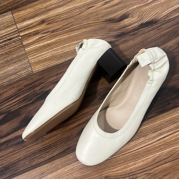 New Everlane leather small heel shoe, size 7.5 - Picture 2 of 6